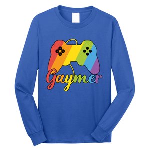 Gaymer Pride Lgbtq Video Game Controller Gamer Gift Long Sleeve Shirt