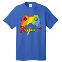 Gaymer Pride Lgbtq Video Game Controller Gamer Gift Tall T-Shirt