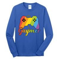 Gaymer Pride Lgbtq Video Game Controller Gamer Gift Tall Long Sleeve T-Shirt