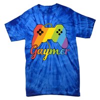 Gaymer Pride Lgbtq Video Game Controller Gamer Gift Tie-Dye T-Shirt