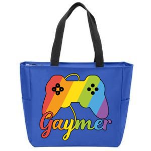 Gaymer Pride Lgbtq Video Game Controller Gamer Gift Zip Tote Bag