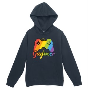 Gaymer Pride Lgbtq Video Game Controller Gamer Gift Urban Pullover Hoodie