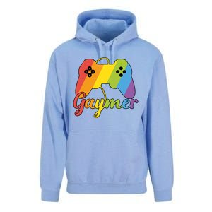 Gaymer Pride Lgbtq Video Game Controller Gamer Gift Unisex Surf Hoodie