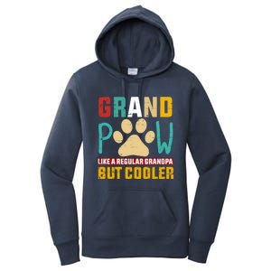 Grand Paw Like A Regular Grandpa But Cooler Kitty Grandpaw Great Gift Women's Pullover Hoodie