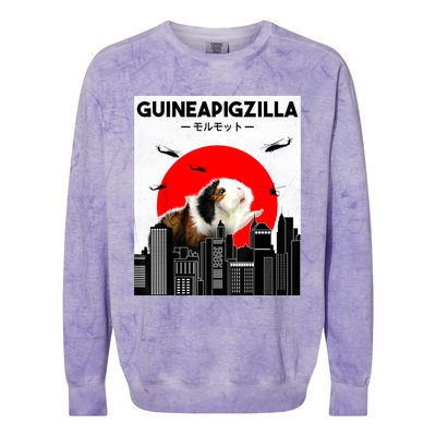 Guinea Pig Lover Pet Guinea Pig Funny Guinea Pig Colorblast Crewneck Sweatshirt