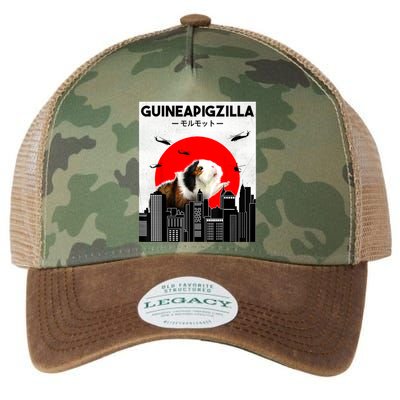 Guinea Pig Lover Pet Guinea Pig Funny Guinea Pig Legacy Tie Dye Trucker Hat