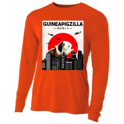 Guinea Pig Lover Pet Guinea Pig Funny Guinea Pig Cooling Performance Long Sleeve Crew