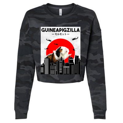 Guinea Pig Lover Pet Guinea Pig Funny Guinea Pig Cropped Pullover Crew