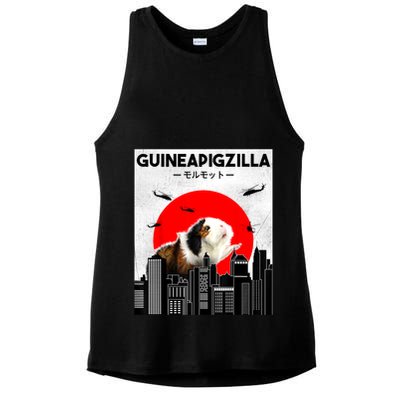 Guinea Pig Lover Pet Guinea Pig Funny Guinea Pig Ladies PosiCharge Tri-Blend Wicking Tank