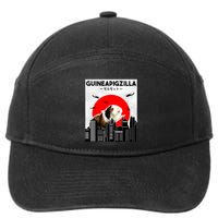 Guinea Pig Lover Pet Guinea Pig Funny Guinea Pig 7-Panel Snapback Hat
