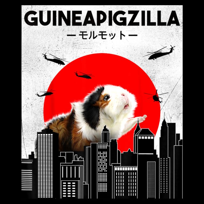 Guinea Pig Lover Pet Guinea Pig Funny Guinea Pig 7-Panel Snapback Hat