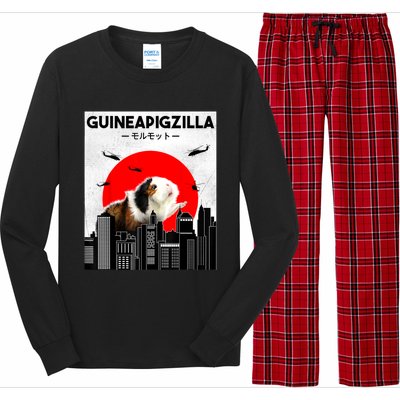 Guinea Pig Lover Pet Guinea Pig Funny Guinea Pig Long Sleeve Pajama Set