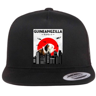 Guinea Pig Lover Pet Guinea Pig Funny Guinea Pig Flatbill Hat