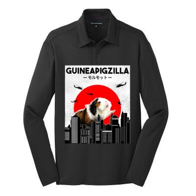 Guinea Pig Lover Pet Guinea Pig Funny Guinea Pig Silk Touch Performance Long Sleeve Polo