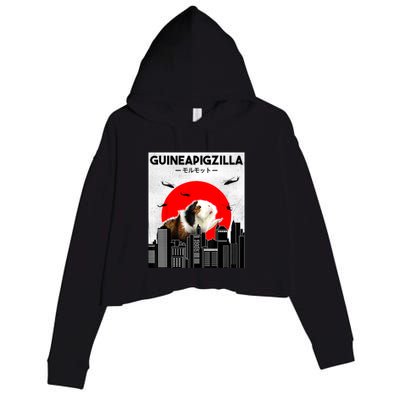 Guinea Pig Lover Pet Guinea Pig Funny Guinea Pig Crop Fleece Hoodie