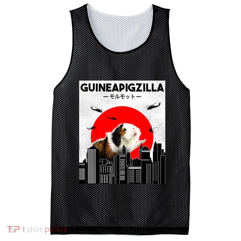 Guinea Pig Lover Pet Guinea Pig Funny Guinea Pig Mesh Reversible Basketball Jersey Tank