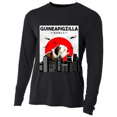 Guinea Pig Lover Pet Guinea Pig Funny Guinea Pig Cooling Performance Long Sleeve Crew