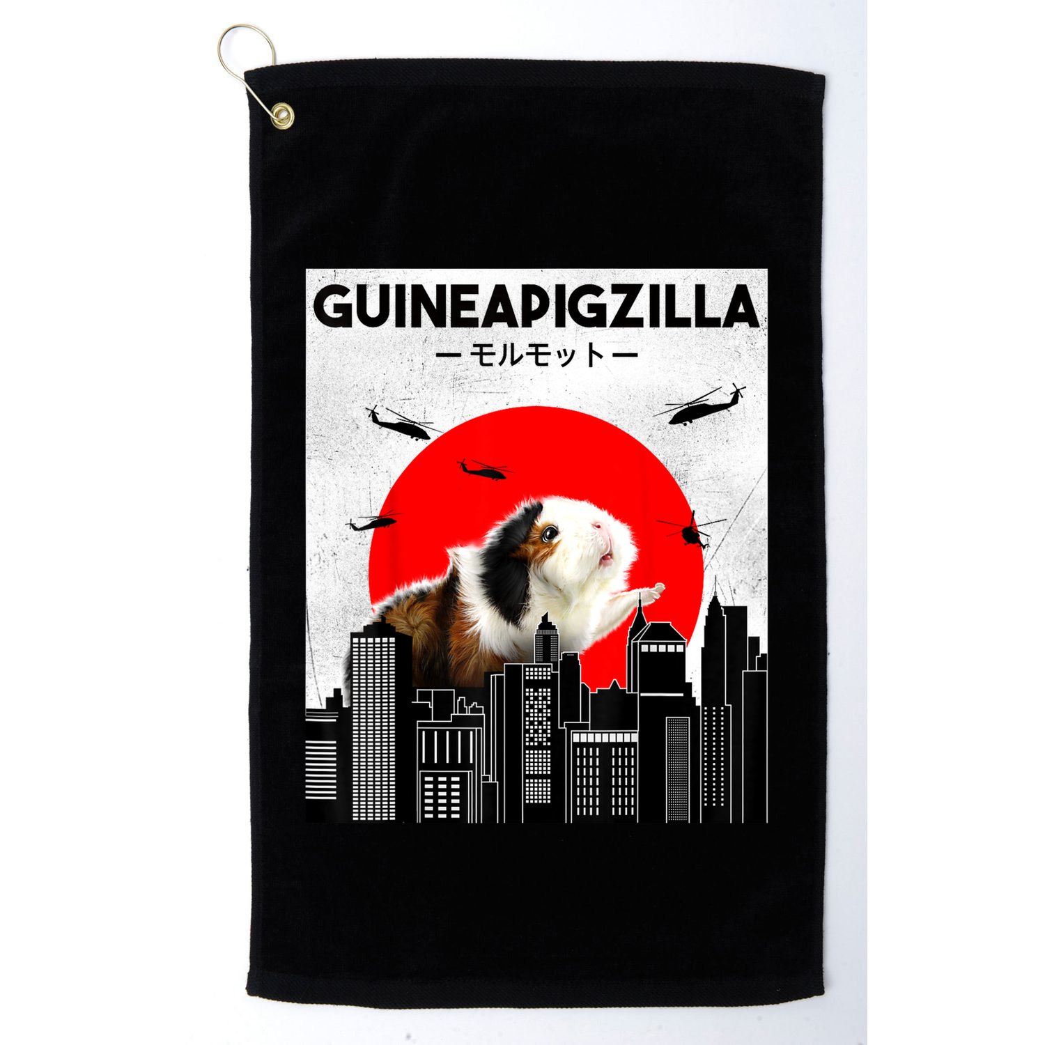 Guinea Pig Lover Pet Guinea Pig Funny Guinea Pig Golf Towel