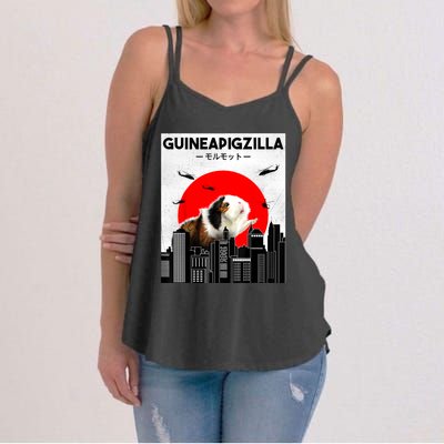 Guinea Pig Lover Pet Guinea Pig Funny Guinea Pig Women's Strappy Tank