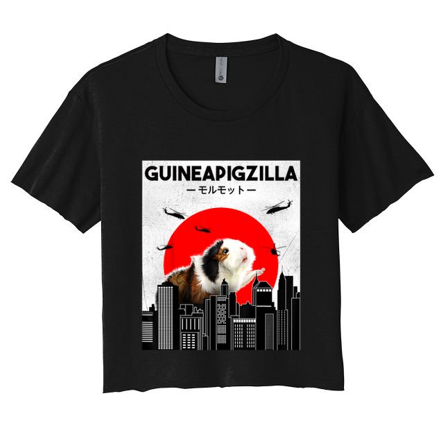 Guinea Pig Lover Pet Guinea Pig Funny Guinea Pig Crop Top