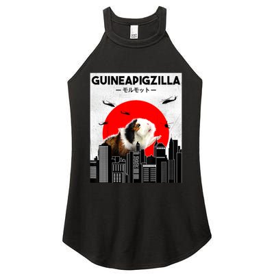Guinea Pig Lover Pet Guinea Pig Funny Guinea Pig Women's Perfect Tri Rocker Tank