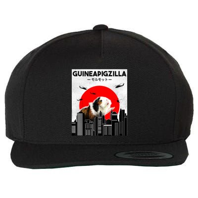 Guinea Pig Lover Pet Guinea Pig Funny Guinea Pig Wool Snapback Cap