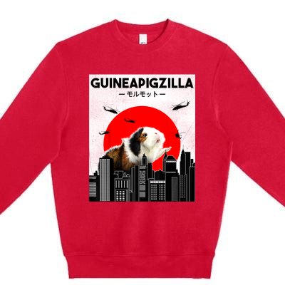 Guinea Pig Lover Pet Guinea Pig Funny Guinea Pig Premium Crewneck Sweatshirt