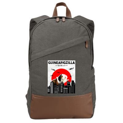 Guinea Pig Lover Pet Guinea Pig Funny Guinea Pig Cotton Canvas Backpack