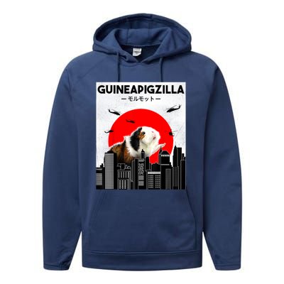 Guinea Pig Lover Pet Guinea Pig Funny Guinea Pig Performance Fleece Hoodie