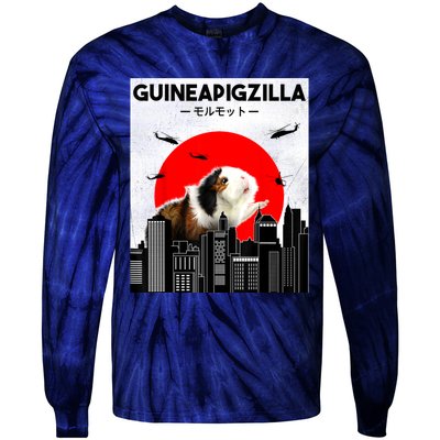 Guinea Pig Lover Pet Guinea Pig Funny Guinea Pig Tie-Dye Long Sleeve Shirt