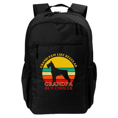 Grand Paw Like A Regular Grandpa But Cooler Funny Gift Father Day Gift Backpack