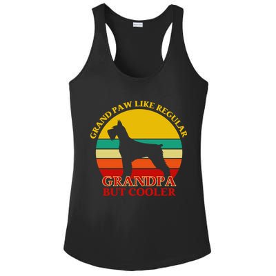 Grand Paw Like A Regular Grandpa But Cooler Funny Gift Father Day Gift Ladies PosiCharge Competitor Racerback Tank