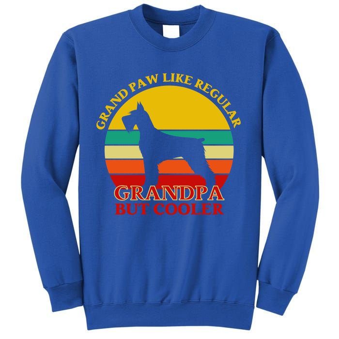 Grand Paw Like A Regular Grandpa But Cooler Funny Gift Father Day Gift Sweatshirt