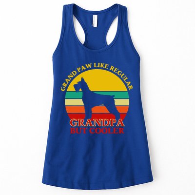Grand Paw Like A Regular Grandpa But Cooler Funny Gift Father Day Gift Womens Tank Top