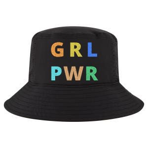 Girl Power Logo Cool Comfort Performance Bucket Hat