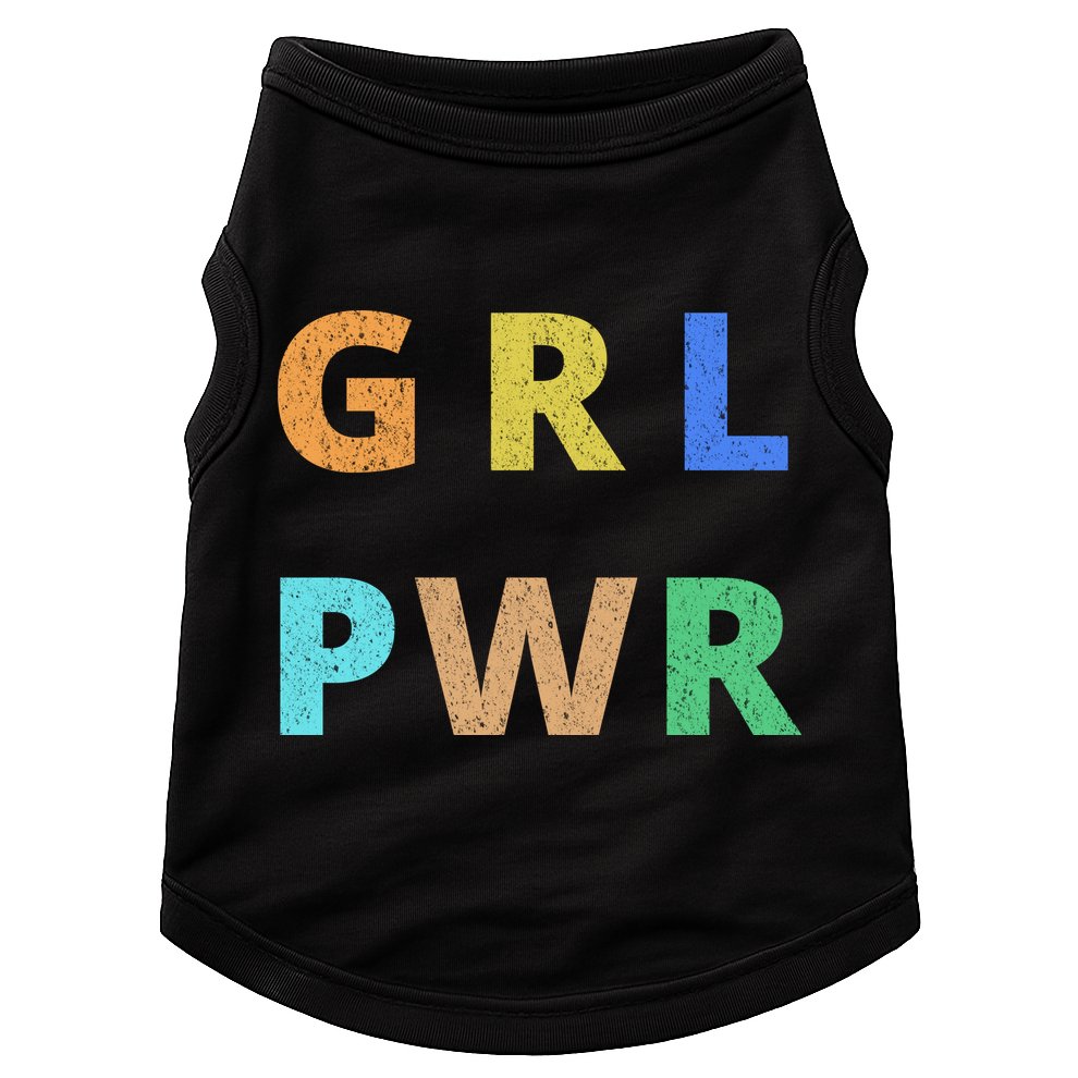Girl Power Logo Doggie Tank