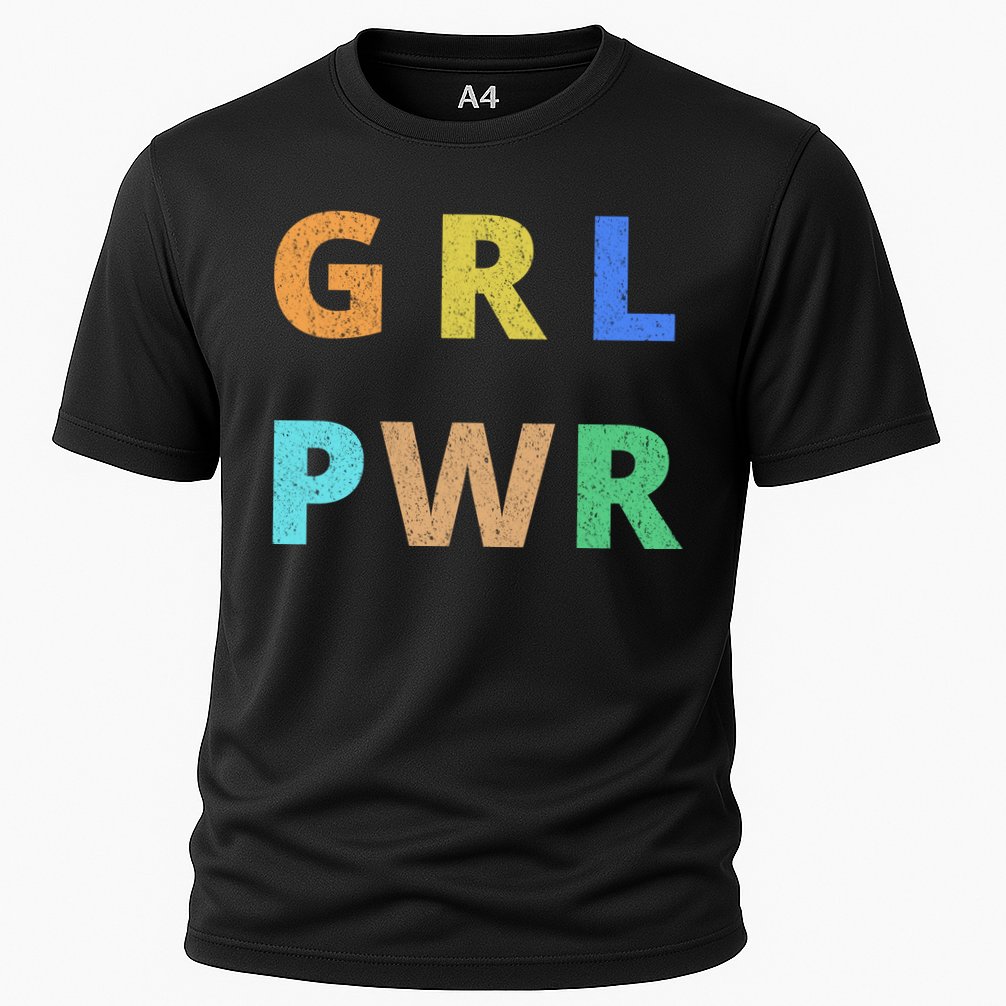 Girl Power Logo Cooling Performance Crew T-Shirt