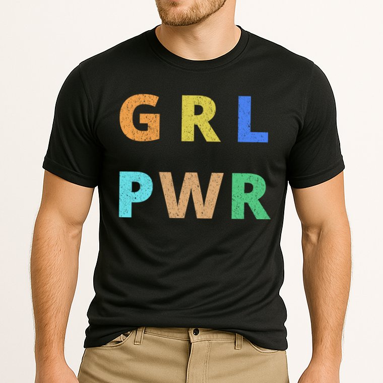 Girl Power Logo Cooling Performance Crew T-Shirt