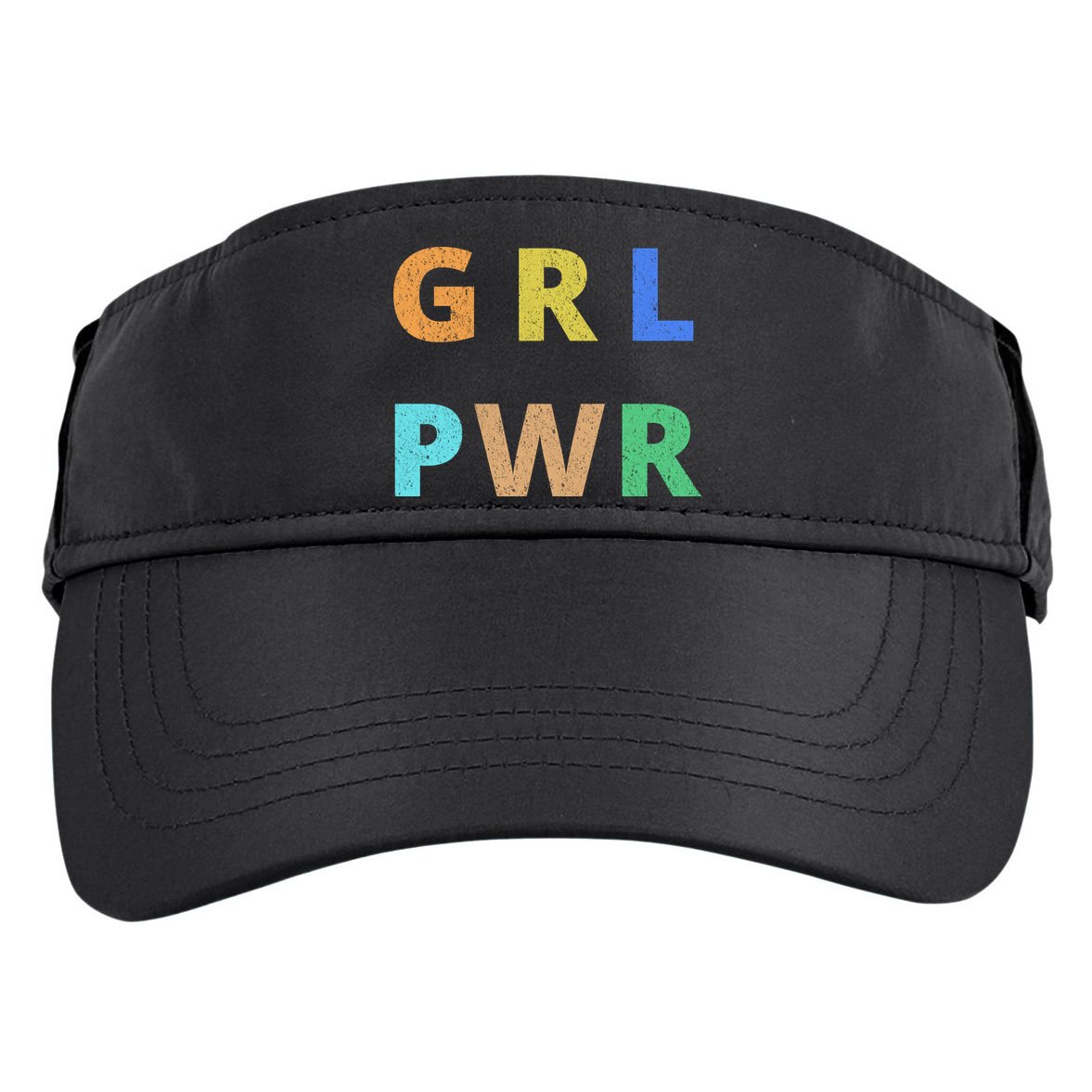 Girl Power Logo Adult Drive Performance Visor