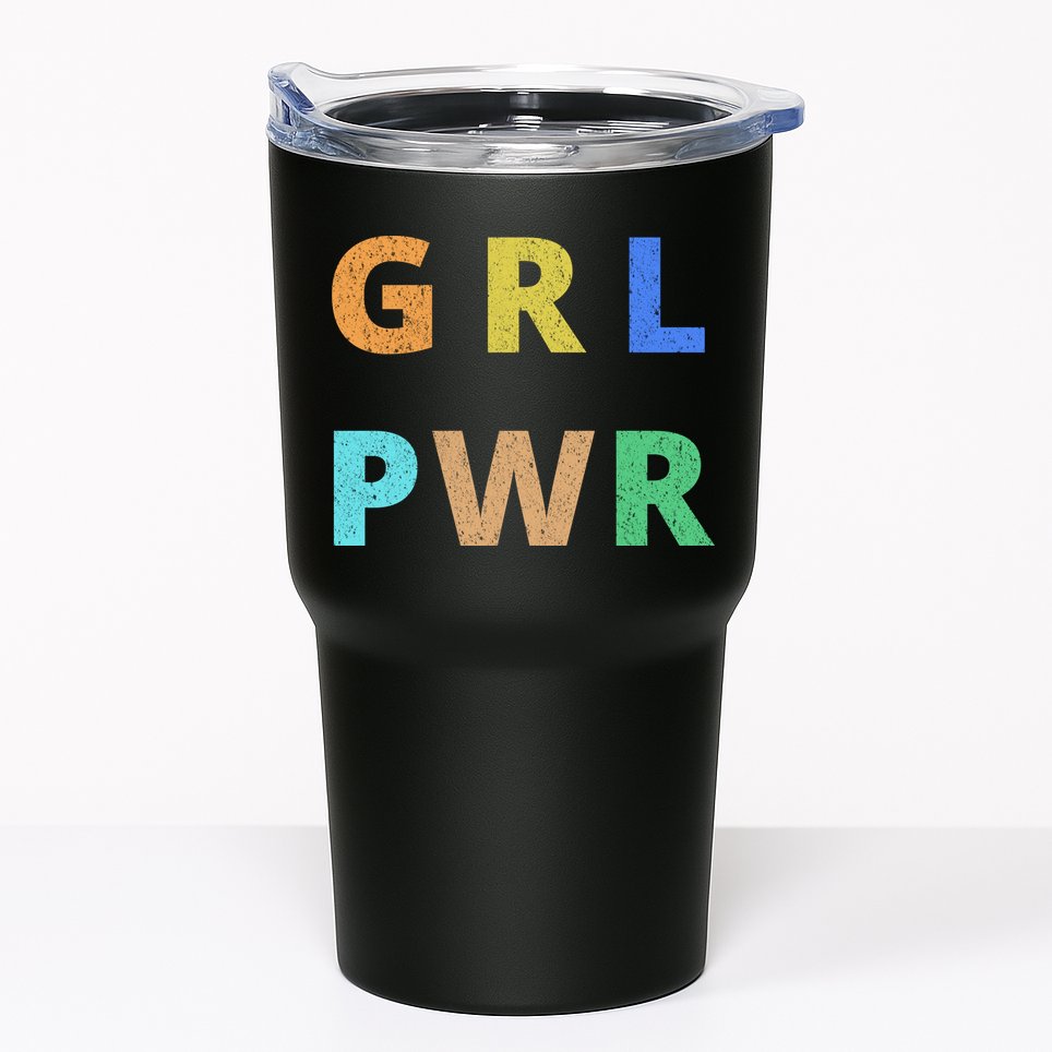 Girl Power Logo Tumbler