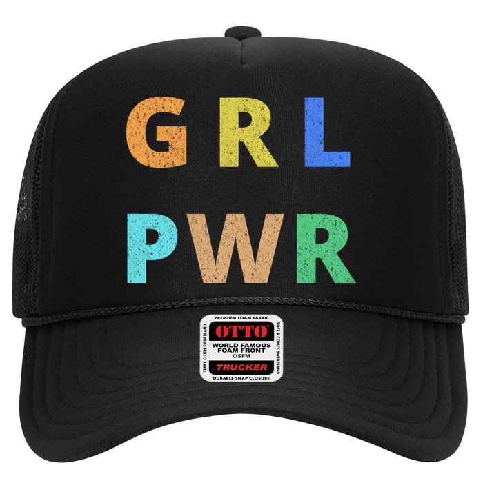Girl Power Logo Trucker Hat