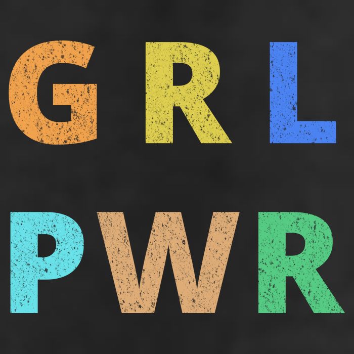 Girl Power Logo Trucker Hat