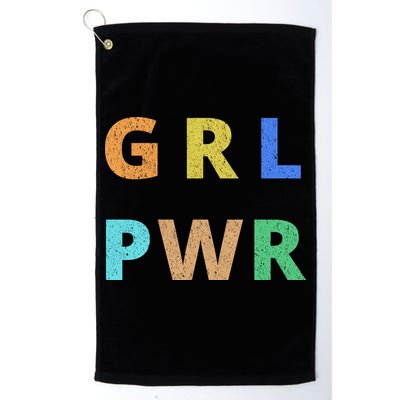Girl Power Logo Golf Towel