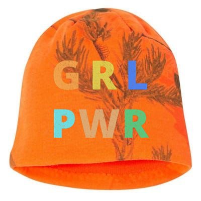 Girl Power Logo Kati - Camo Knit Beanie