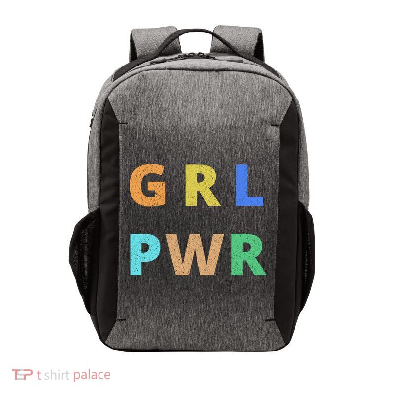 Girl Power Logo Vector Backpack