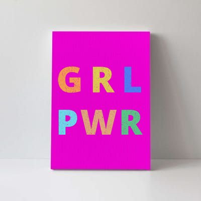 Girl Power Logo Canvas