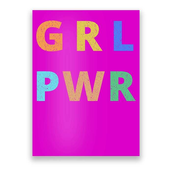 Girl Power Logo Poster