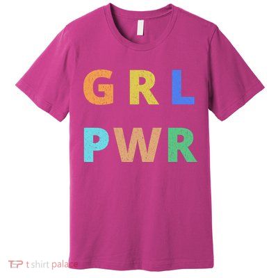 Girl Power Logo Premium T-Shirt
