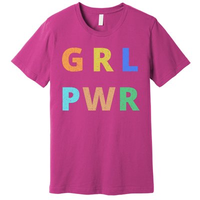 Girl Power Logo Premium T-Shirt