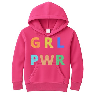 Girl Power Logo Kids Hoodie